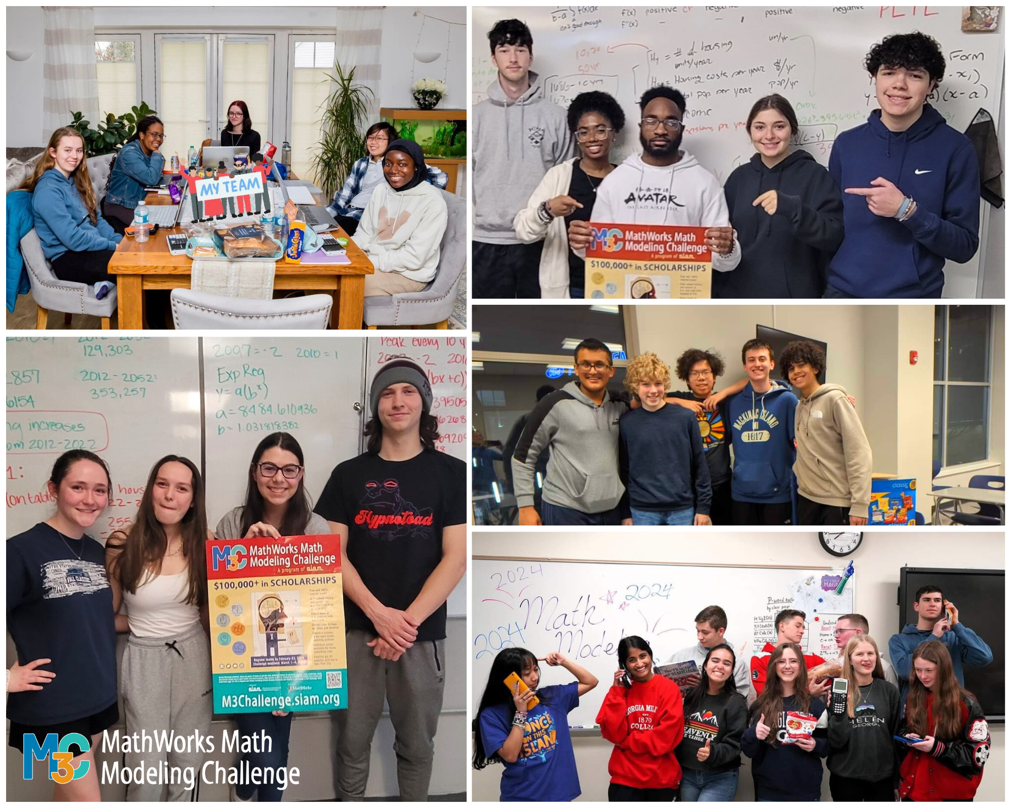 Students compete in 2024 Mathworks Math Modeling Challenge