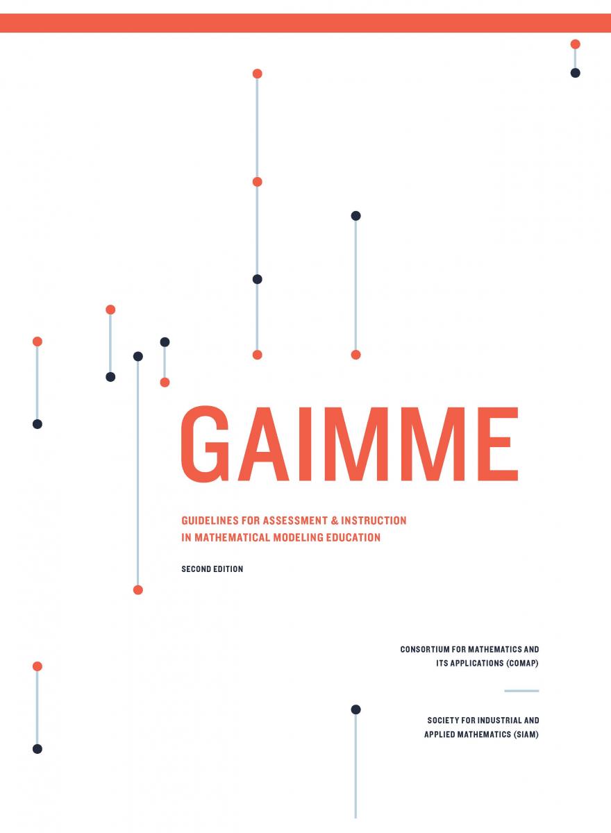 Book cover of the GAIMME report. 